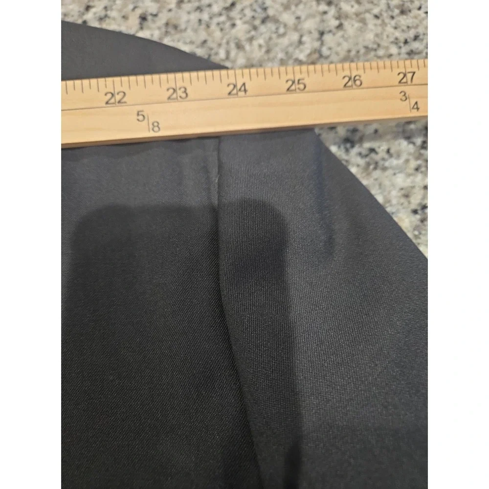 Stafford Big & Tall 54B Regular Black Wool Blend Blazer Jacket Travel Stretch
